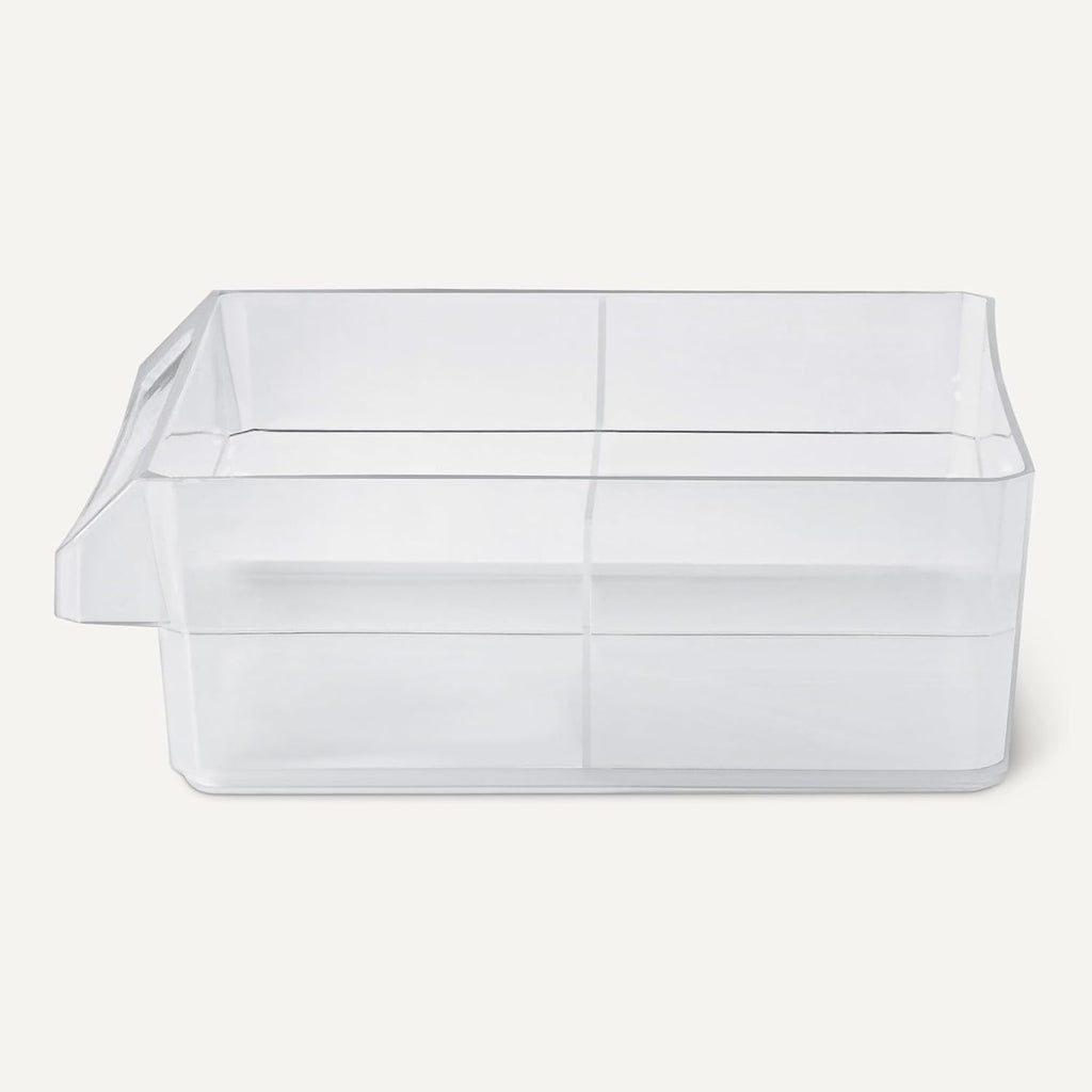 24-Drawer Plastic Storage Organizer with Dividers for Office/Craft/Tools, Wall Mountable, Sturdy, 6.3 x 21.3 x 15.8 inch, Black
